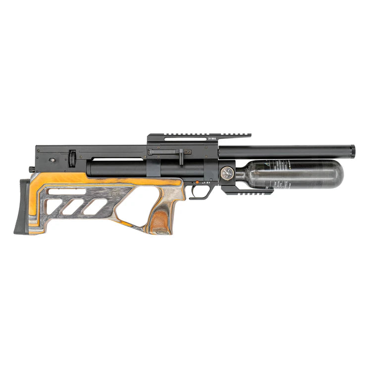 KalibrGun Cricket 2 Lava Orange Laminate Tactical PCP Air Rifle
