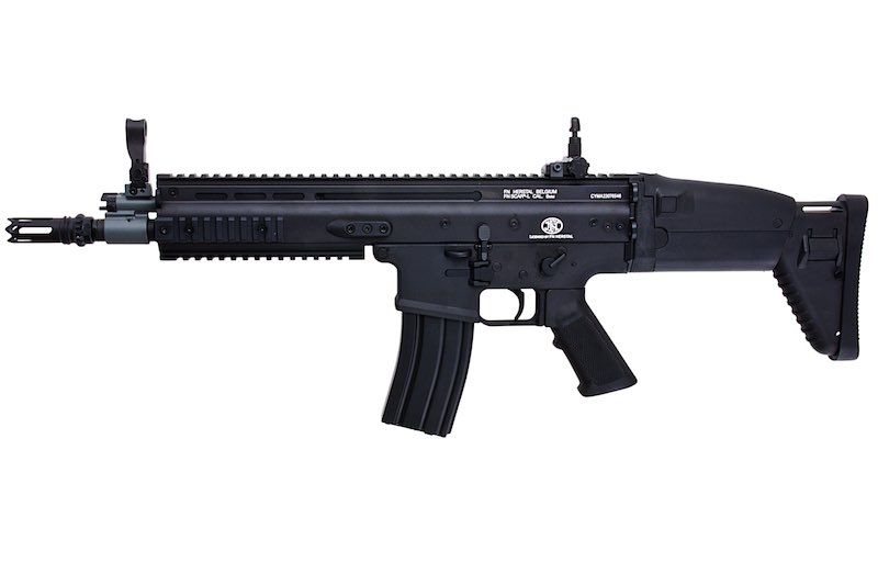 CYBERGUN FN SCAR-L AEG RIFLE BLACK AIRSOFT