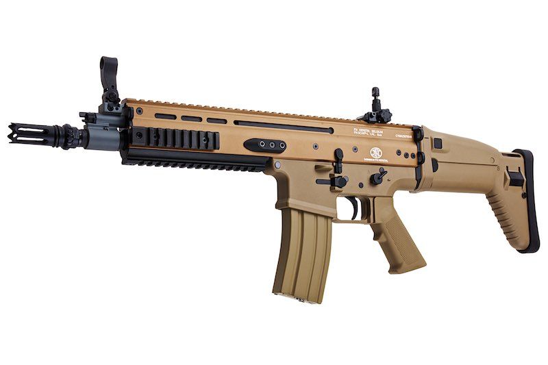 CYBERGUN FN SCAR-L AEG RIFLE TAN AIRSOFT