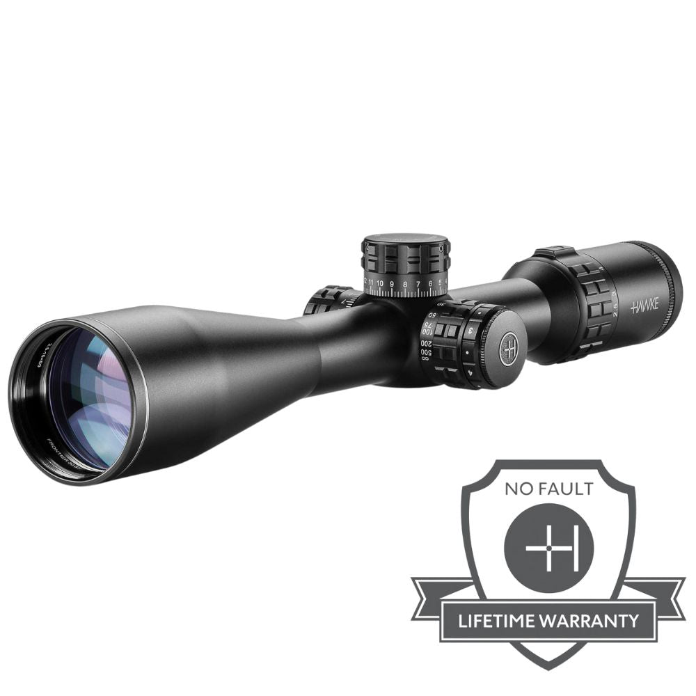 Hawke Frontier 30 2.5-15x50 SF - LR DOT RETICLE