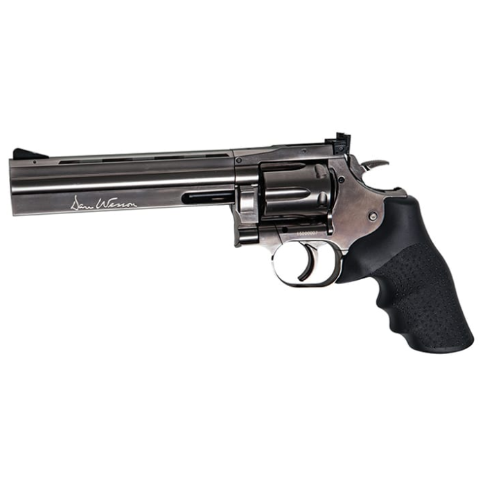 ASG Dan Wesson 715 6" Steel Grey .177 Pellet Rifled Barrel Air Pistol