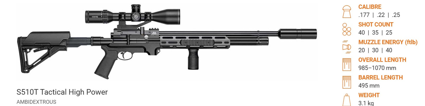 Air Arms S510T Tactical