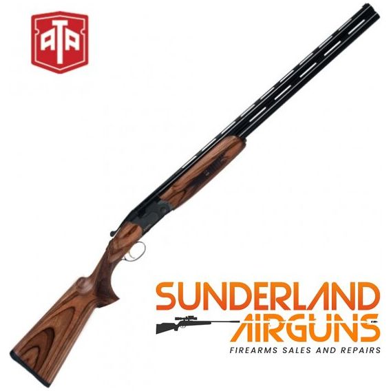 ATA SP BLACK LAMINATED ADJUSTABLE SPORTER 12G from Sunderland Scuba & Shooting