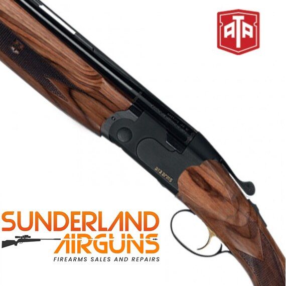ATA SP BLACK LAMINATED ADJUSTABLE SPORTER 12G from Sunderland Scuba & Shooting