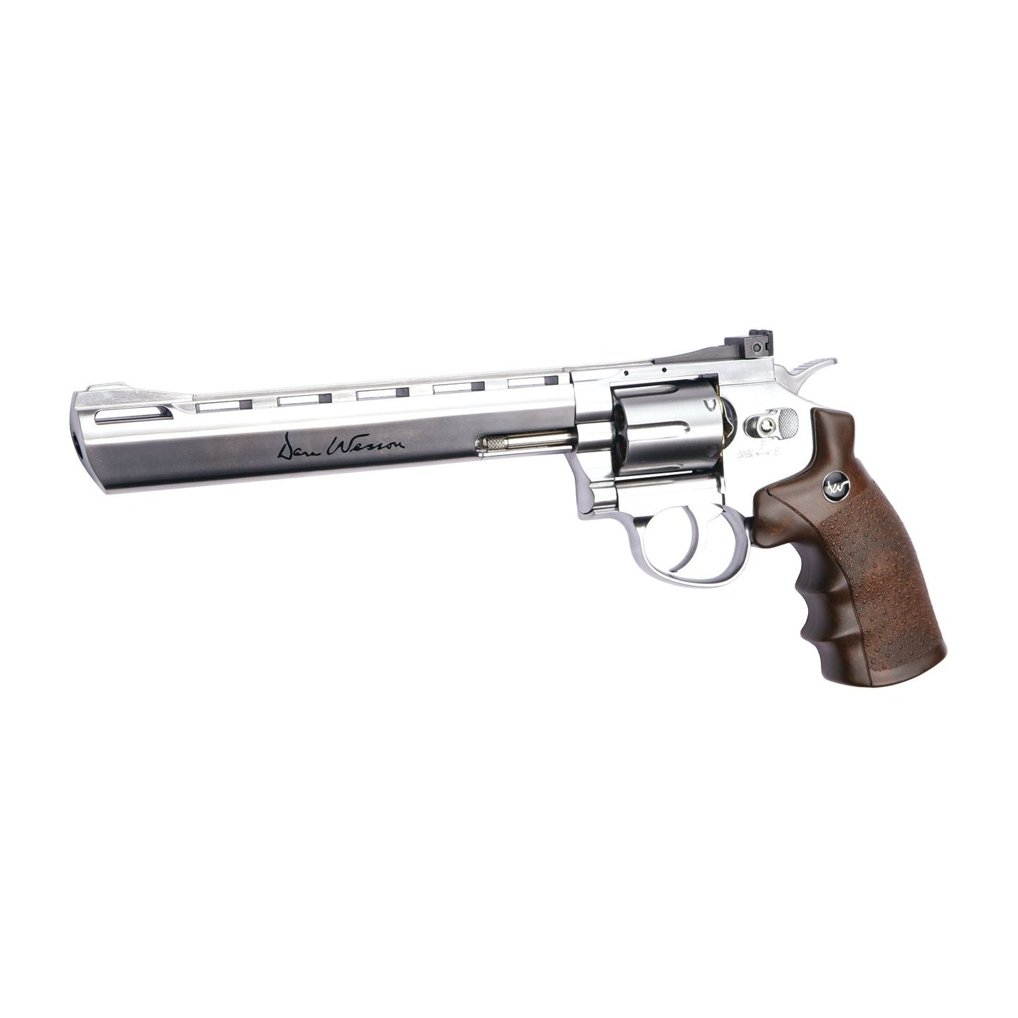 ASG Dan Wesson C02 4.5mm BB Air Pistol 8" Silver