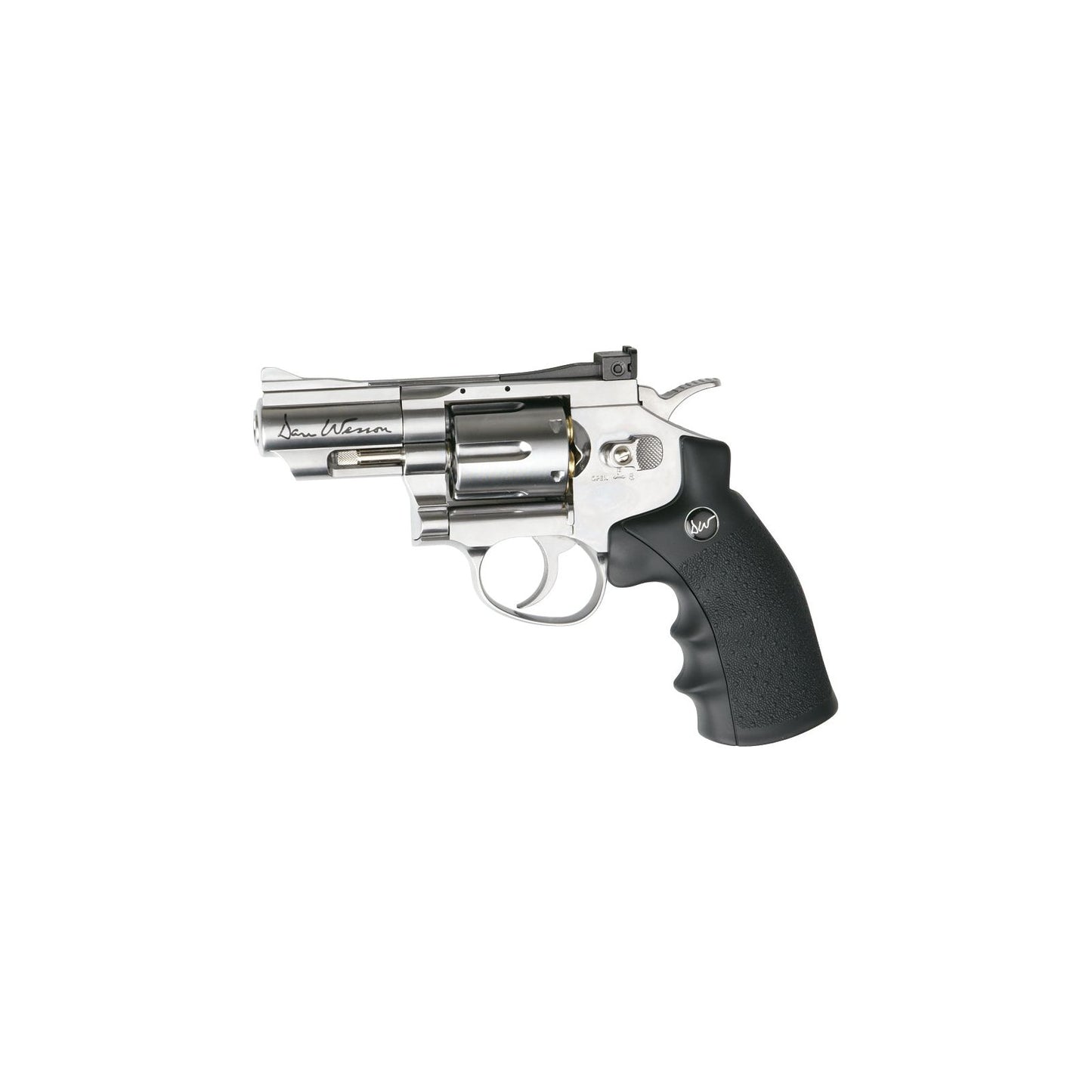 ASG Dan Wesson C02 .177 Pellet Rifled Barrel Air Pistol 2.5" Silver Finish