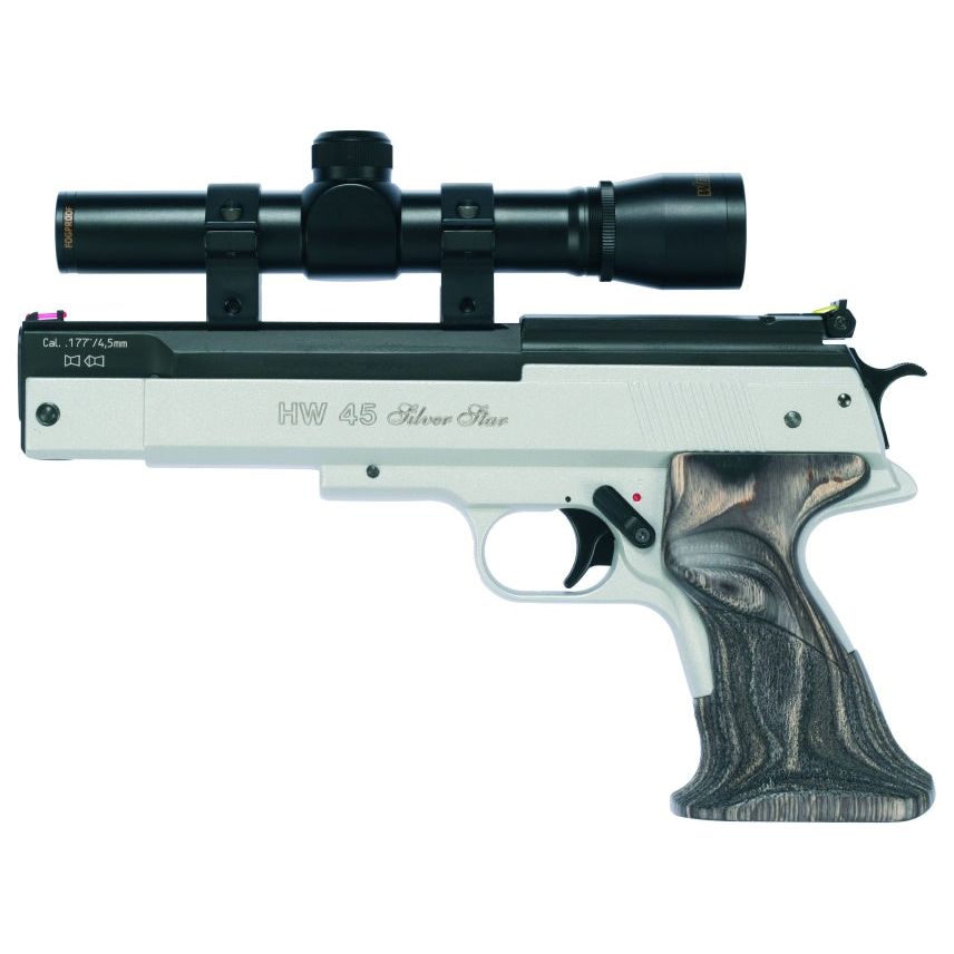 Weihrauch HW45 Silver Star - Air Pistol