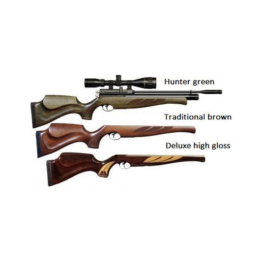 Air Arms S410 SuperLite Rifle Traditional Brown