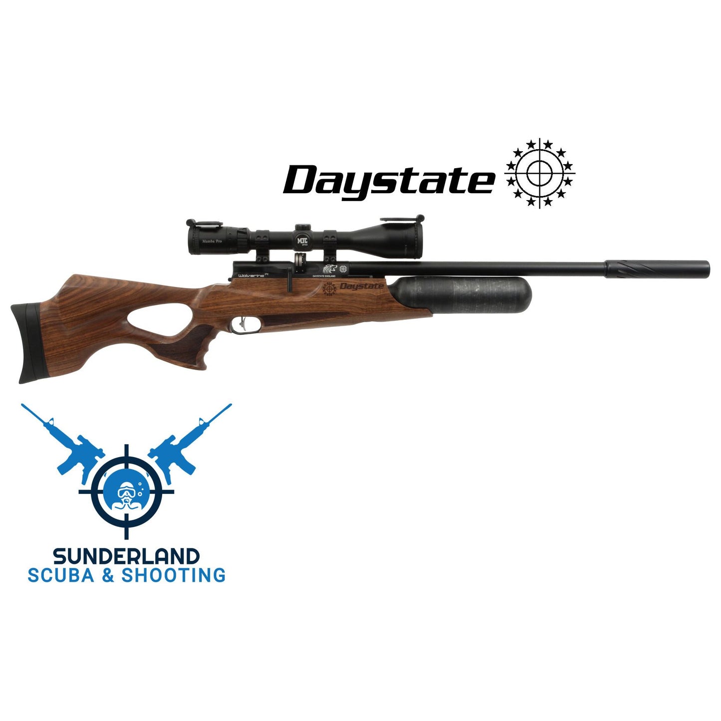 Daystate Wolverine R C Type Walnut from Sunderland Scuba & Shooting