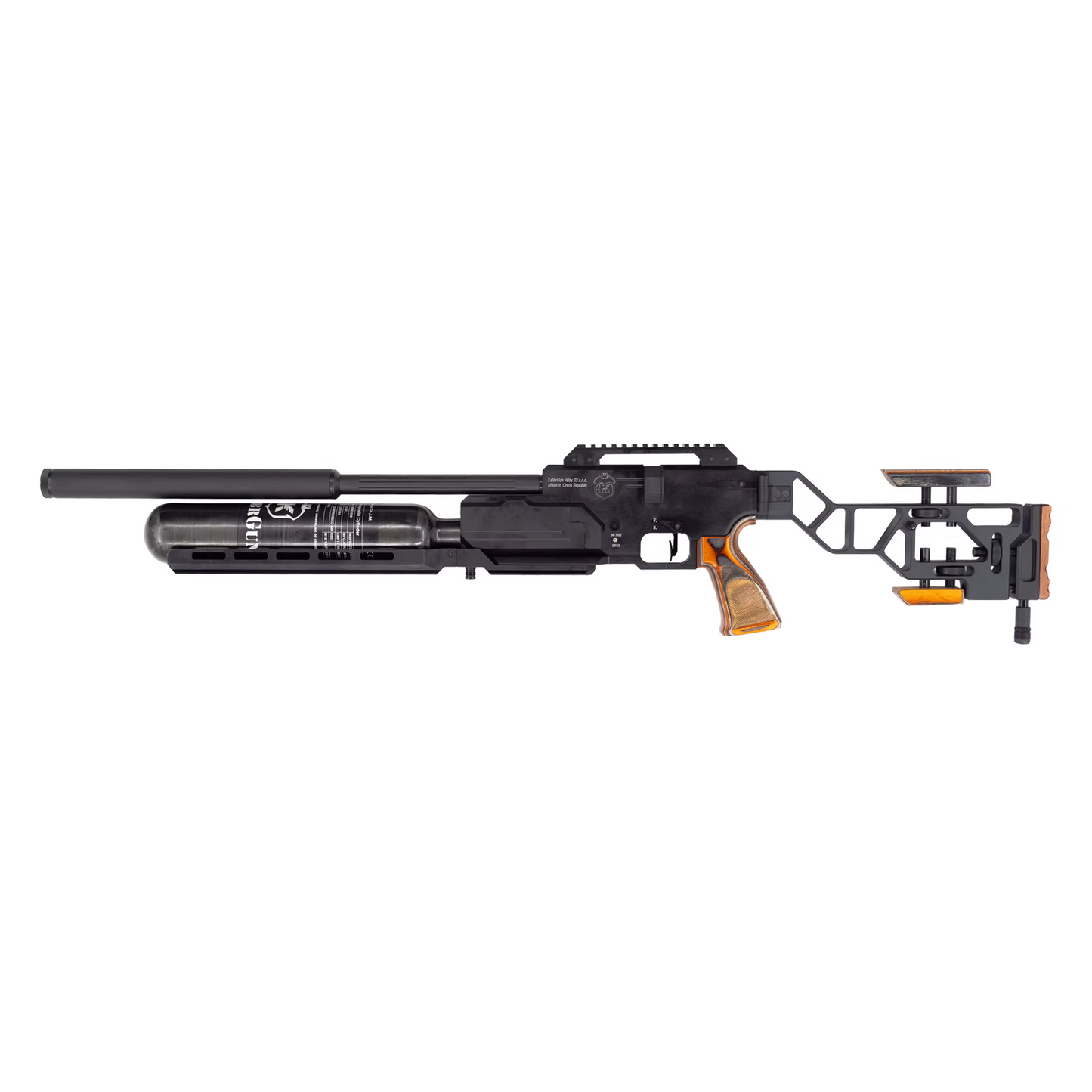KalibrGun SNIPE 2 FS Lava Orange Laminate ARCA PCP Air Rifle