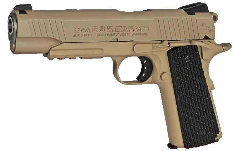 SWISS ARMS 1911 MILITARY CO2 PISTOL BB