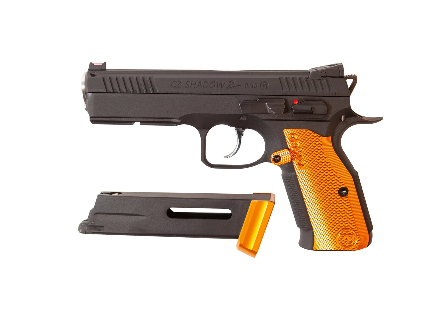 ASG CZ SHADOW 2 ORANGE CO2 BLOWBACK 6mm BB AIRSOFT PISTOL