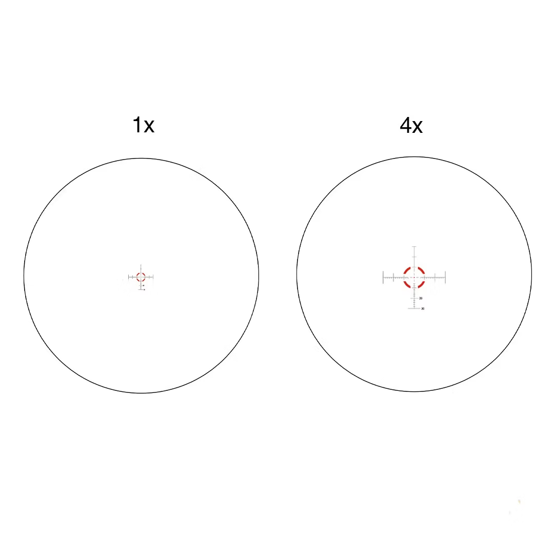 Vector Optics Mustang GENII 1-4x24FFP LPVO Scope
