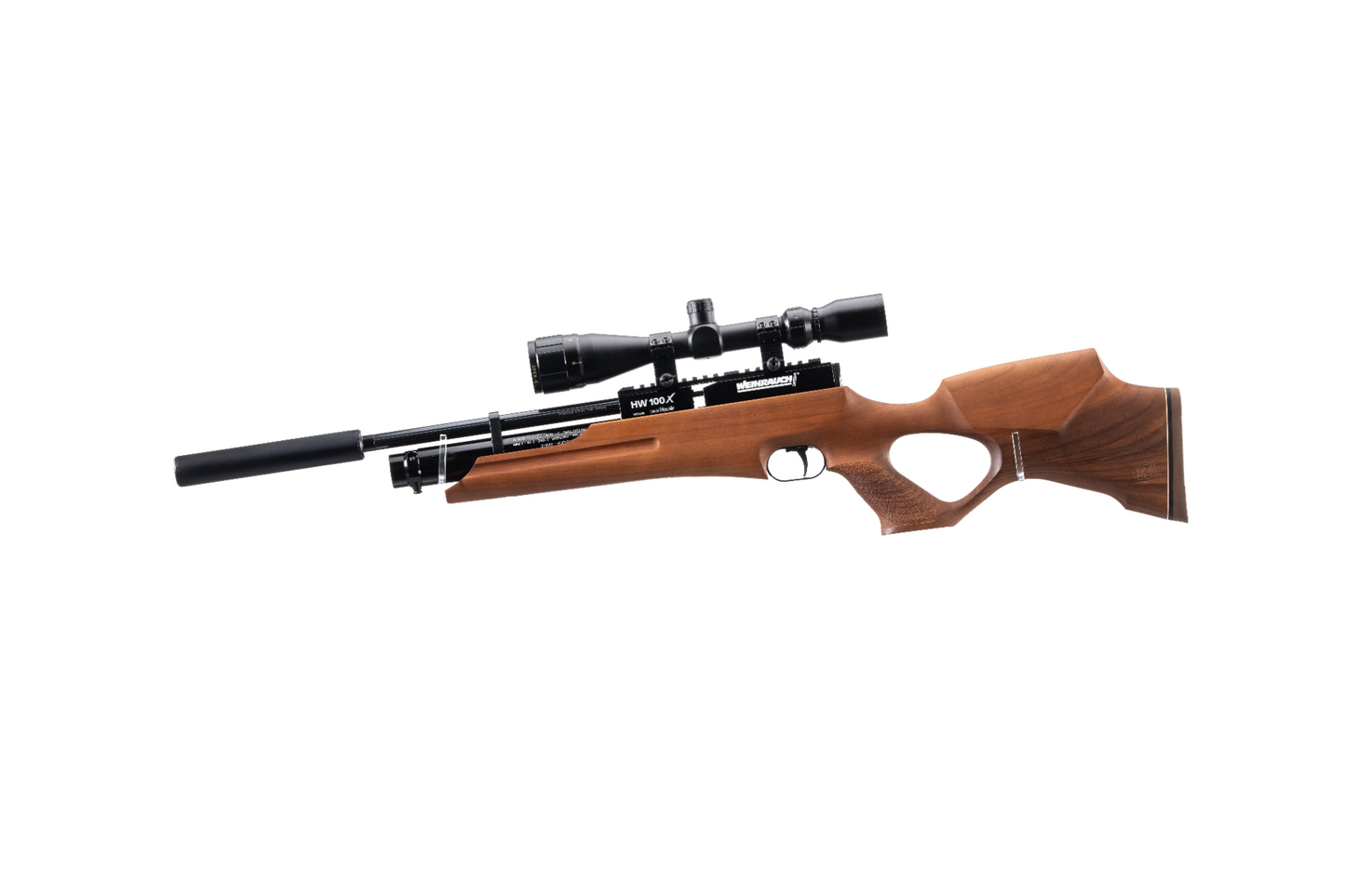 Weihrauch HW100X KT Karbine Thumbhole Walnut-Adjustable