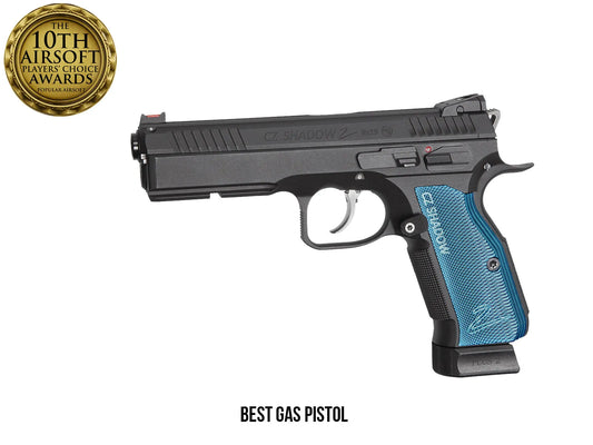 ASG CZ SHADOW 2 BLUE CO2 BLOWBACK 6mm BB AIRSOFT PISTOL
