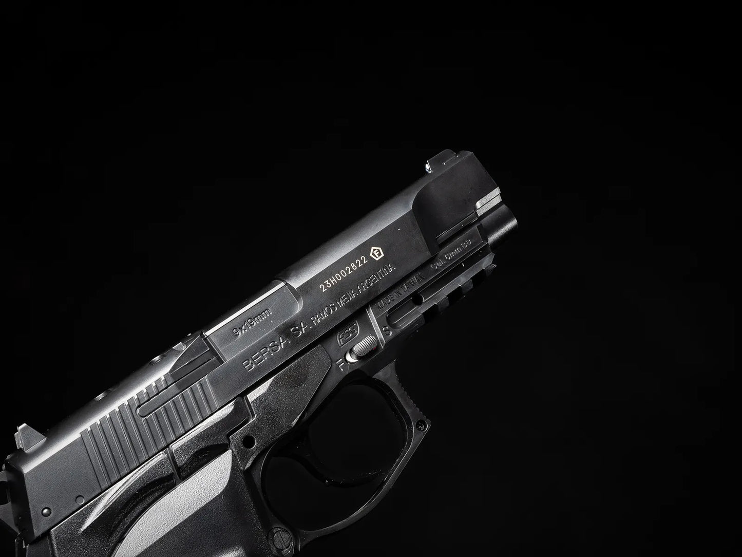 ASG BERSA THUNDER 9 PRO CO2 NON BLOWBACK 6mm BB AIRSOFT PISTOL