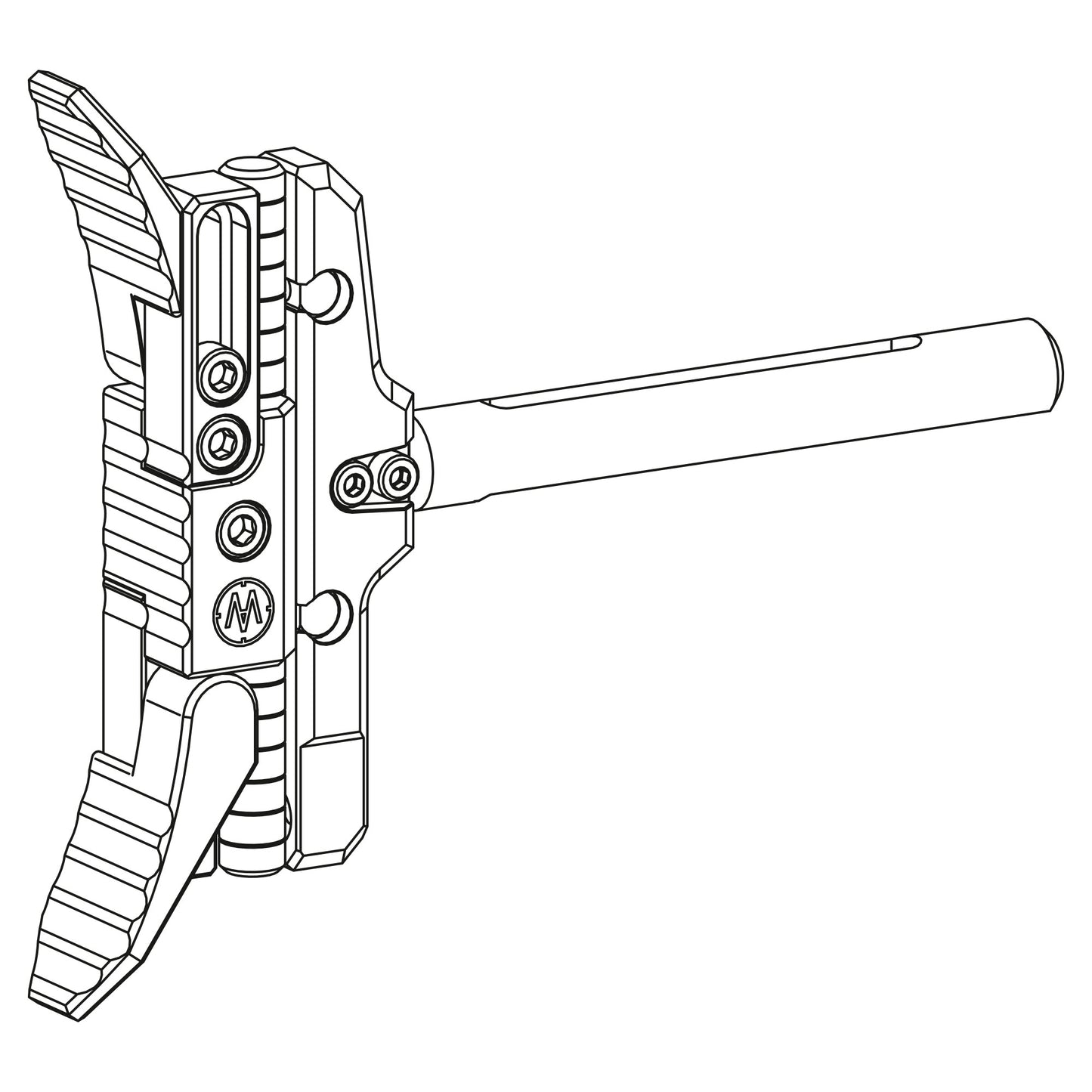 AirMaks Arms Adjustable Butt Hook for Krait