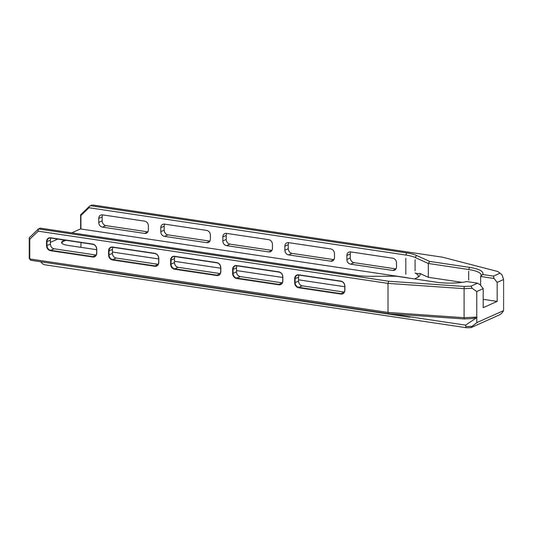 AirMaks Arms Arca Rail with M-Lok Slots -Medium-280mm for Krait Lite Long