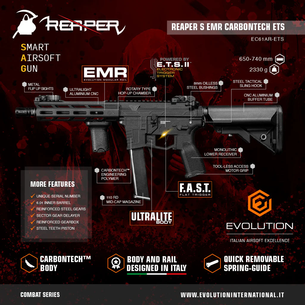 EVOLUTION REAPER S EMR CARBONTECH ETS