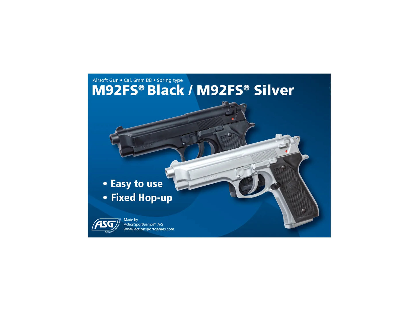 ASG M92 FS 6mm BB AIRSOFT PISTOL