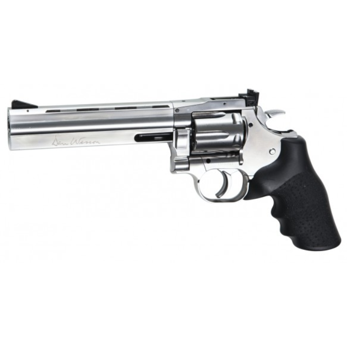 ASG Dan Wesson 715 6" Silver 4.5mm BB Air Pistol