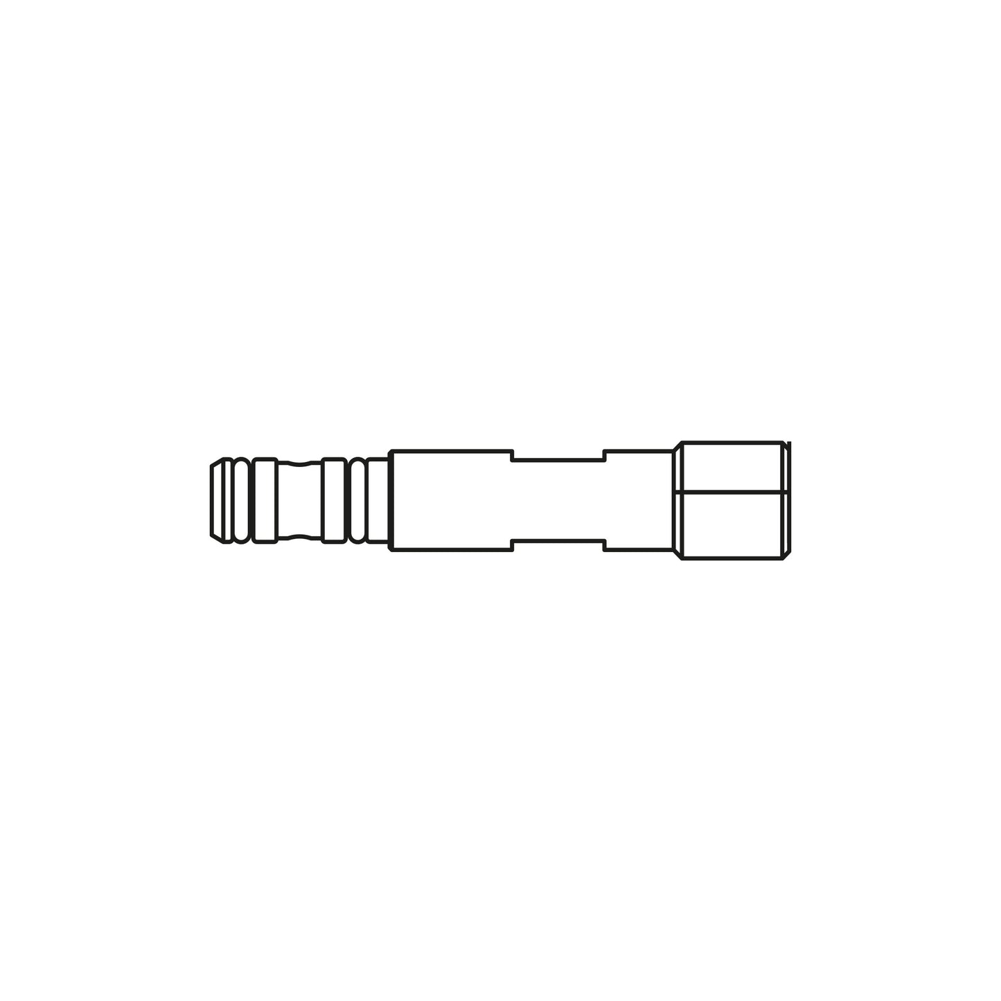 AirMaks Arms AMPP-CM Filling Port Plug - Caiman/Katran (with Arca rail fitted)