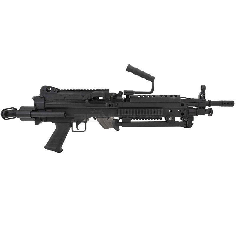 CYBERGUN Fn Herstal M249 Para Nylon fibre electronic trigger AEG - Black