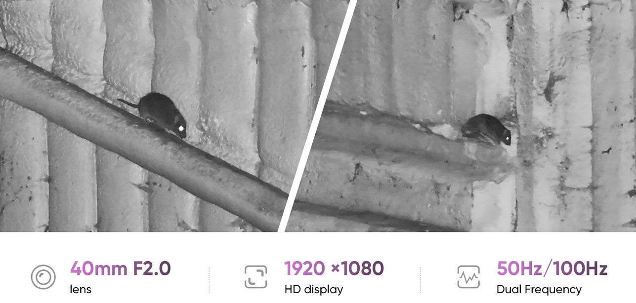 HIKMICRO Alpex 4K LITE LRF A40EL Digital Day and Night Vision Rifle Scope