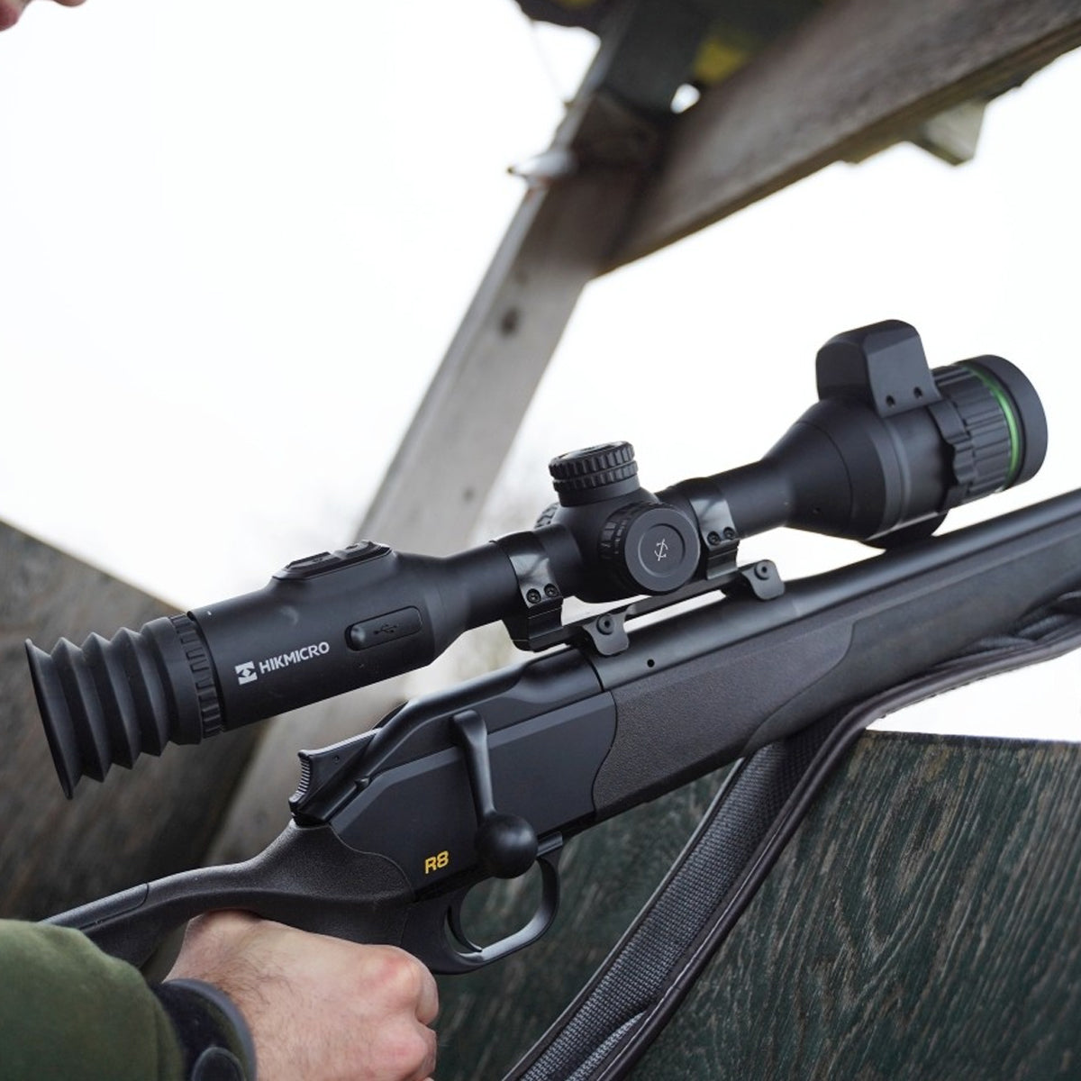 HIKMICRO Alpex 4K LRF Digital Day & Night Rifle Scope A50EL