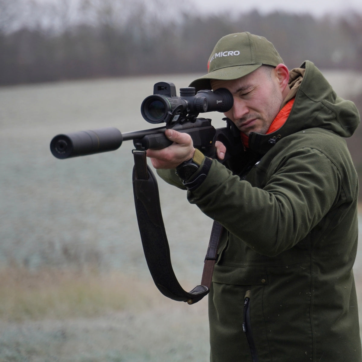 HIKMICRO Alpex 4K LRF Digital Day & Night Rifle Scope A50EL