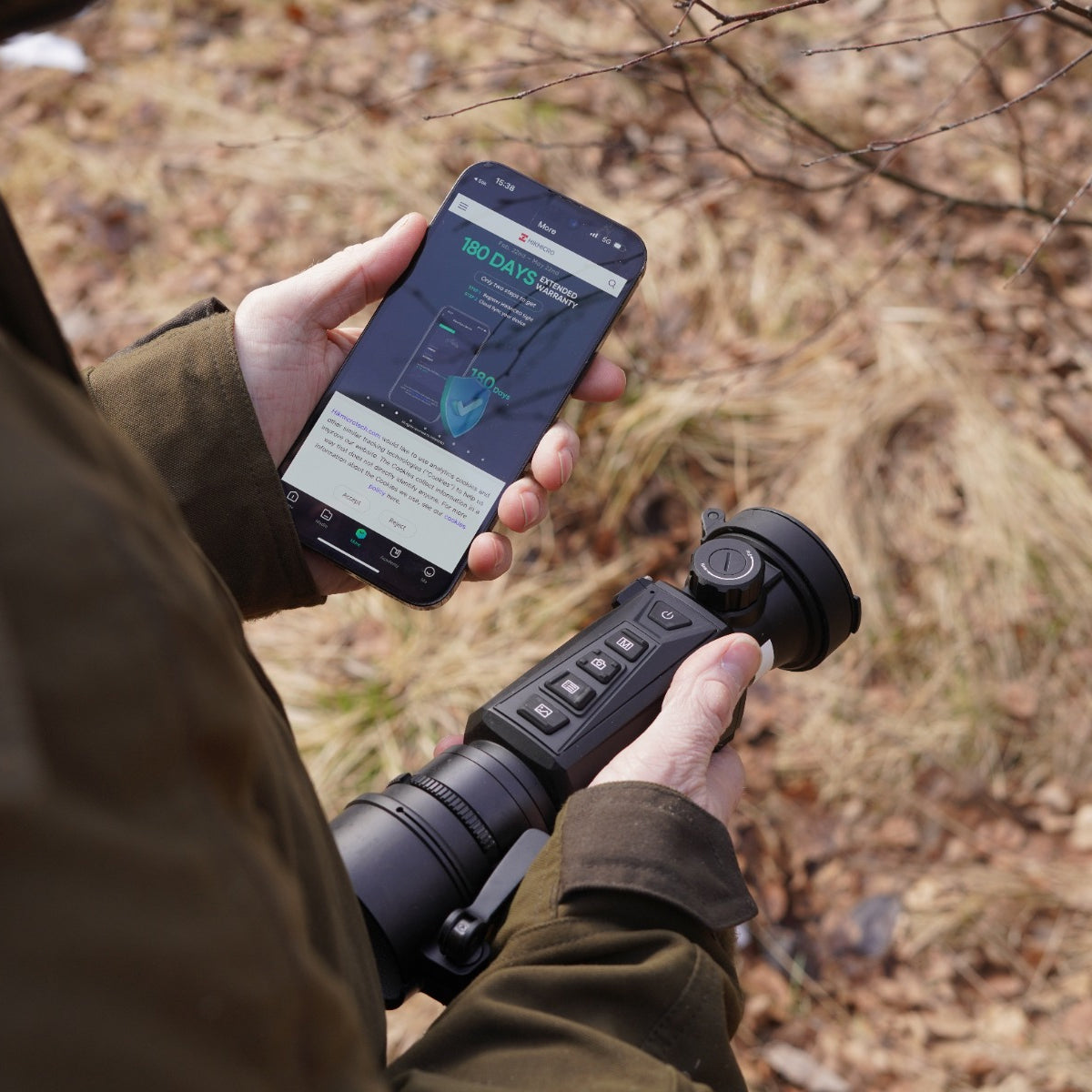 HIKMICRO Thunder 2.0 TE19C Smart Thermal Clip-On w/ Free Scope Adaptor (40A, 50A, 56A, or 62A)