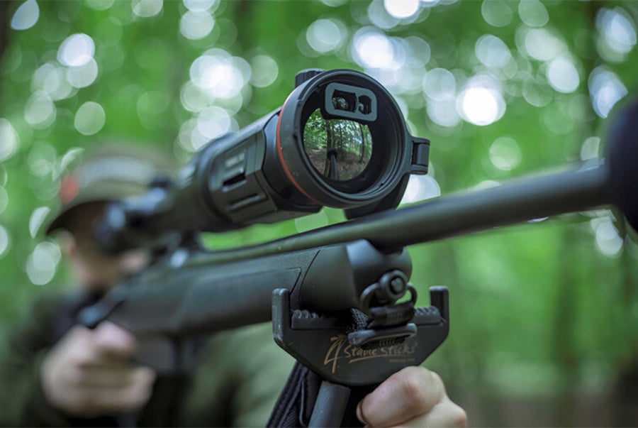 HIKMICRO Thunder 3.0 TQ50CL Thermal Front Clip-On with LRF