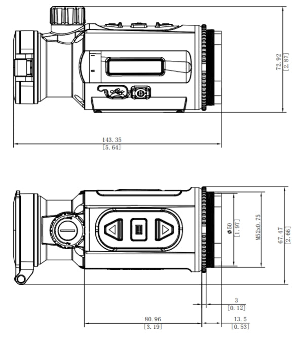 HIKMICRO Thunder 3.0 TH35C Thermal Front Clip-On