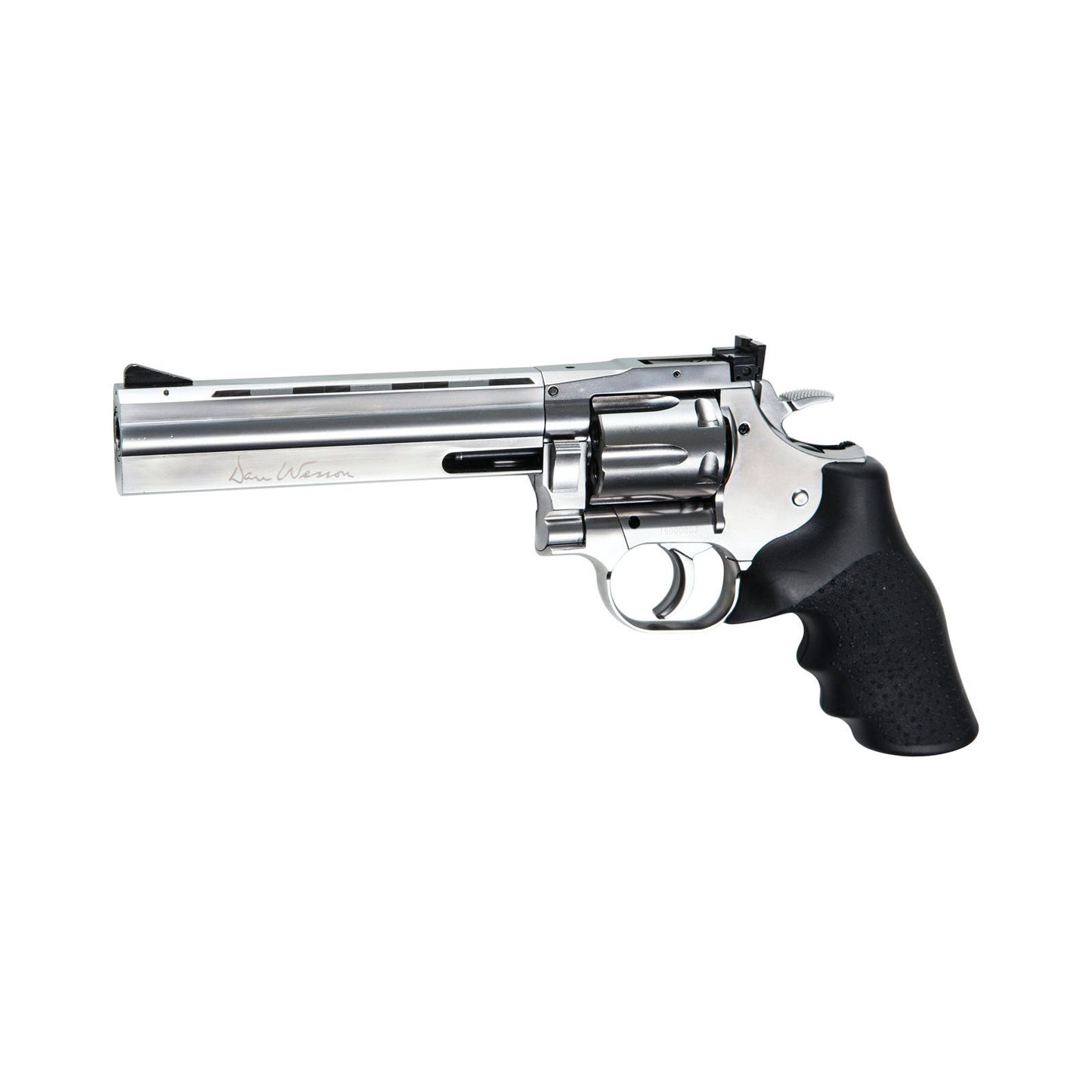 ASG Dan Wesson 715 6" Silver 4.5mm BB Air Pistol