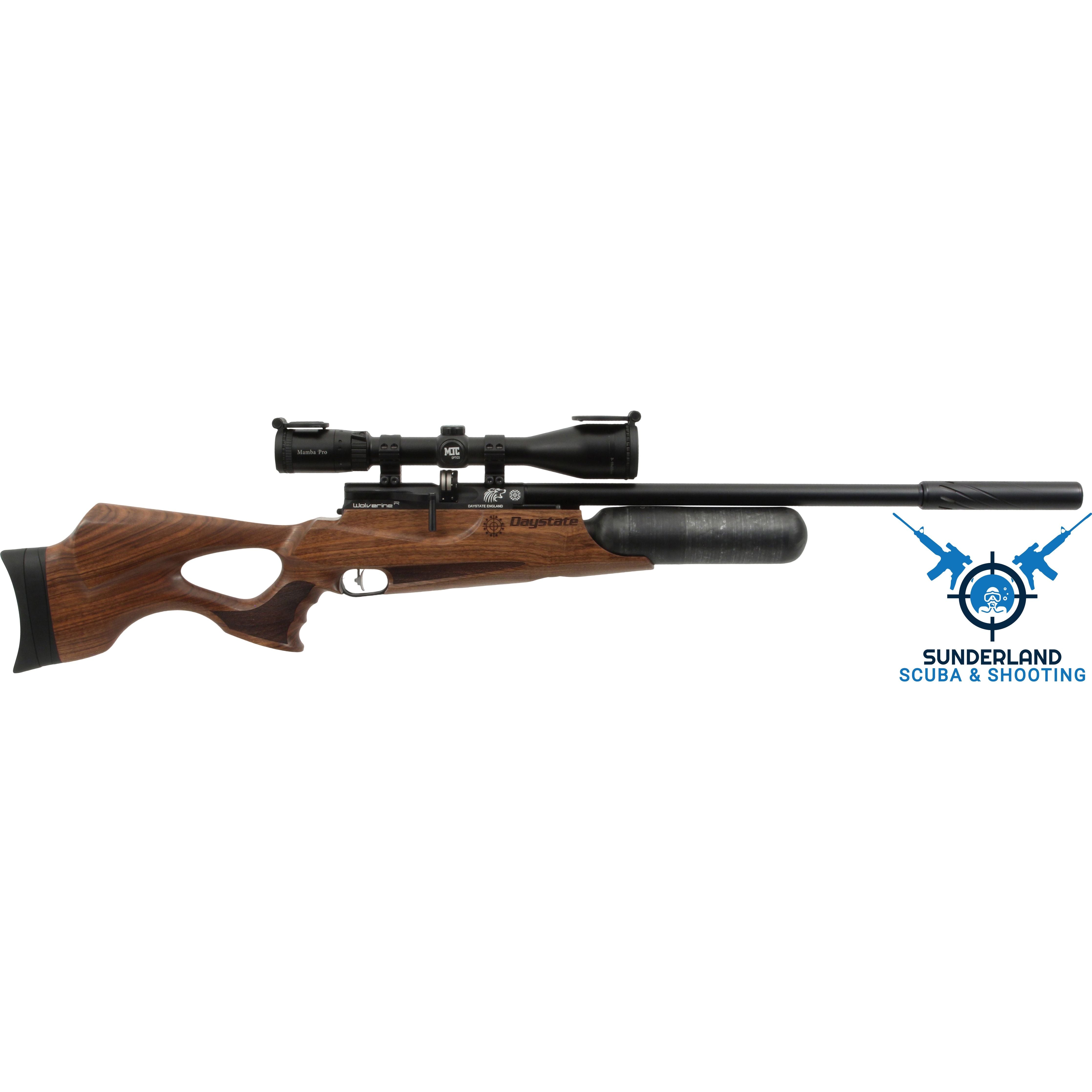 Daystate Wolverine R Hi-Lite Walnut Regulated – Sunderland Airguns