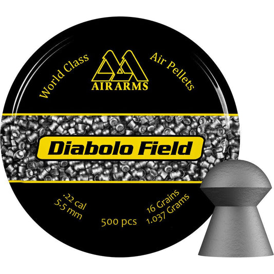 Air Arms Diabolo Field .22 (5.52) Pellets x 500